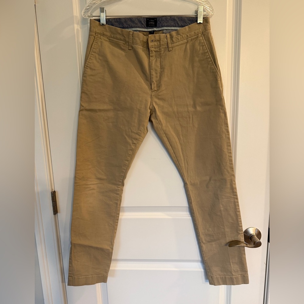 J. Crew Men's Khaki Chinos